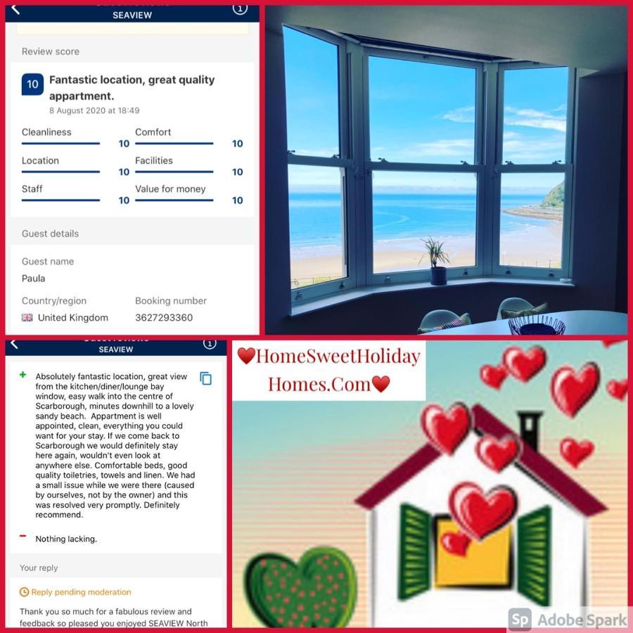 Seaview North Bay Holiday Home Apartment Scarborough Exteriör bild